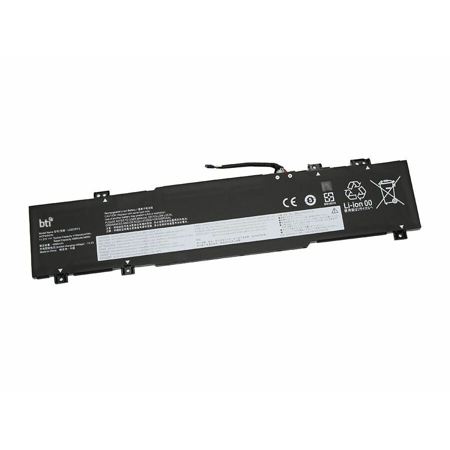 BTI 5B11K09317-BTI 11.31V 47WHR LI-ION BATTERY 5B11K09309, 5B11K09312, 5B11K09313, 5B11K09314, 5B11K09317, 5B11M43390, 5B11N45300, 5B11N45307, 5B11N45310, 5B11N45310, 5B11N45311, 5B11N45315, L22B3PF2, L22M3PF2, L22X3PF2, L23D3PF0, SB11K09310, SB11K09311, SB11K09315, SB11N45297