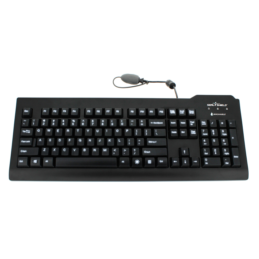 Seal Shield Silver Seal Glow Medical Grade Keyboard