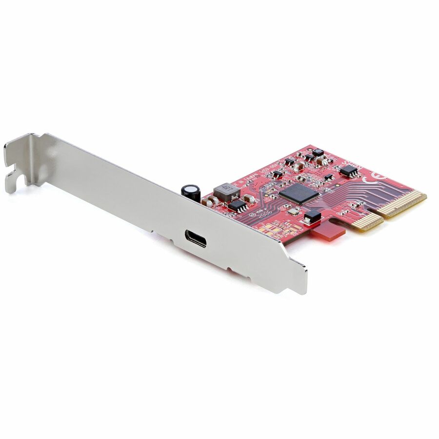 StarTech 1-Port USB 3.2 Gen 2x2 PCIe Card, USB-C 20Gbps PCI Express 3.0 x4 Controller, USB Type-C, Data Only, Windows/macOS/Linux, TAA