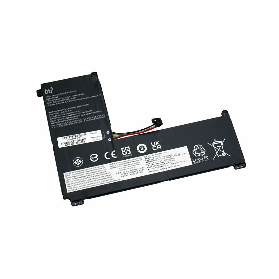 BTI L19L2PF1-BTI 7.6V 32WHR LI-ION BATTERY 5B10W42959, L19L2PF1, 5B10W42963, L19M2PF1, 5B10W42964, SB10W42961, L19C2PF1, SB10W42962 IDEAPAD 1-11IGL05, IDEAPAD 1-11IGL05 81VT, IDEAPAD 1-14IGL05, IDEAPAD 1-14IGL05 81VU