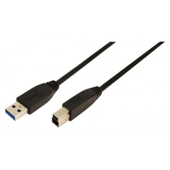 Unirise USB Data Transfer Cable - 15 ft USB Data Transfer Cable - First End: USB 3.0 Type A - Male - Second End: USB 3.0 Type B - Male