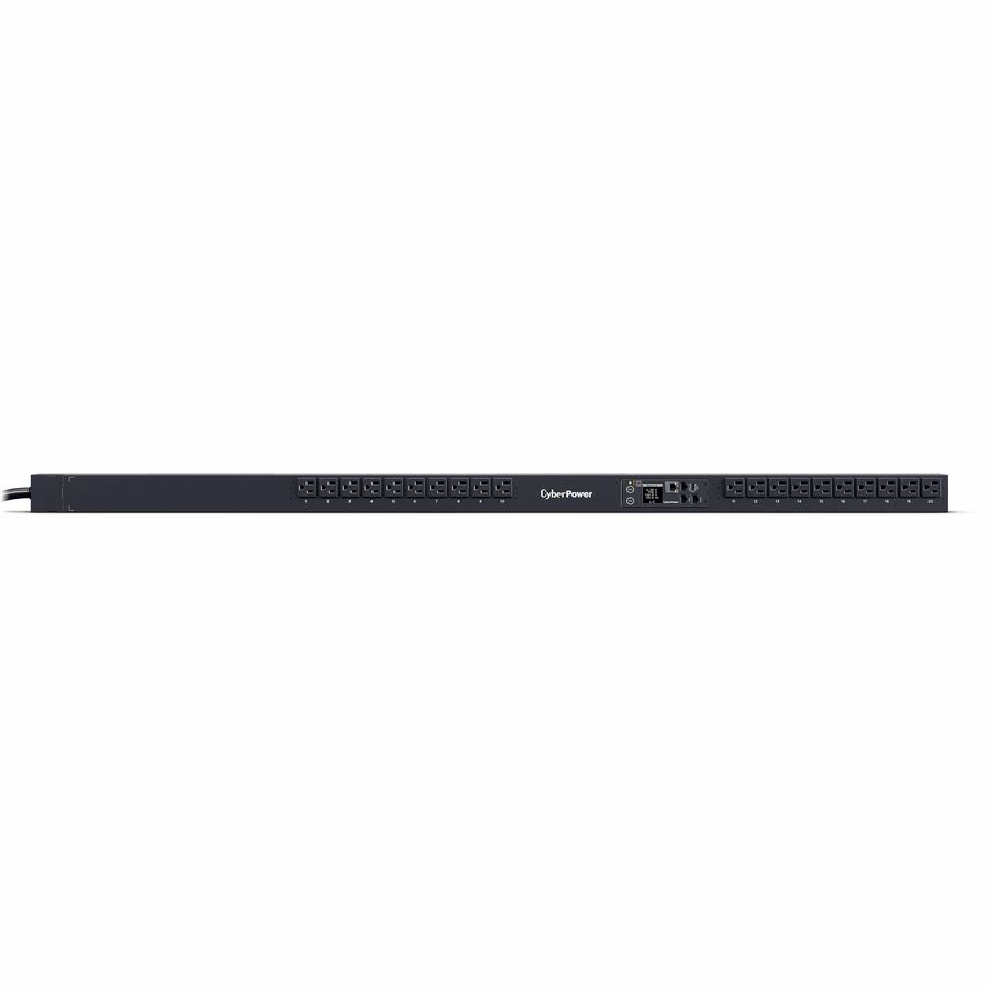 CyberPower PDU31116 Single Phase 100 - 120 VAC 15A Monitored PDU