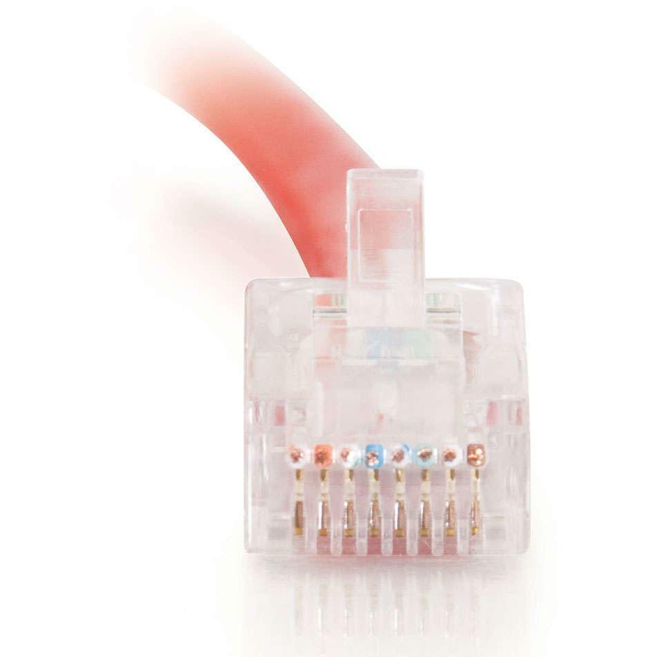 C2G-5ft Cat5e Non-Booted Crossover Unshielded (UTP) Network Patch Cable - Red