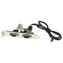 StarTech Motherboard Serial Port - Internal - 2 Port - Bus Powered - FTDI USB to Serial Adapter - USB to RS232 Adapter, TAA