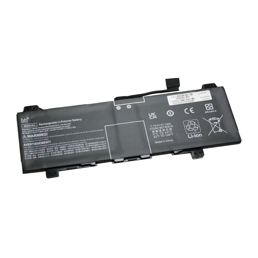 BTI Battery - For Notebook, Chromebook - Battery Rechargeable - 6220 mAh - 47.30 Wh - 7.6 V