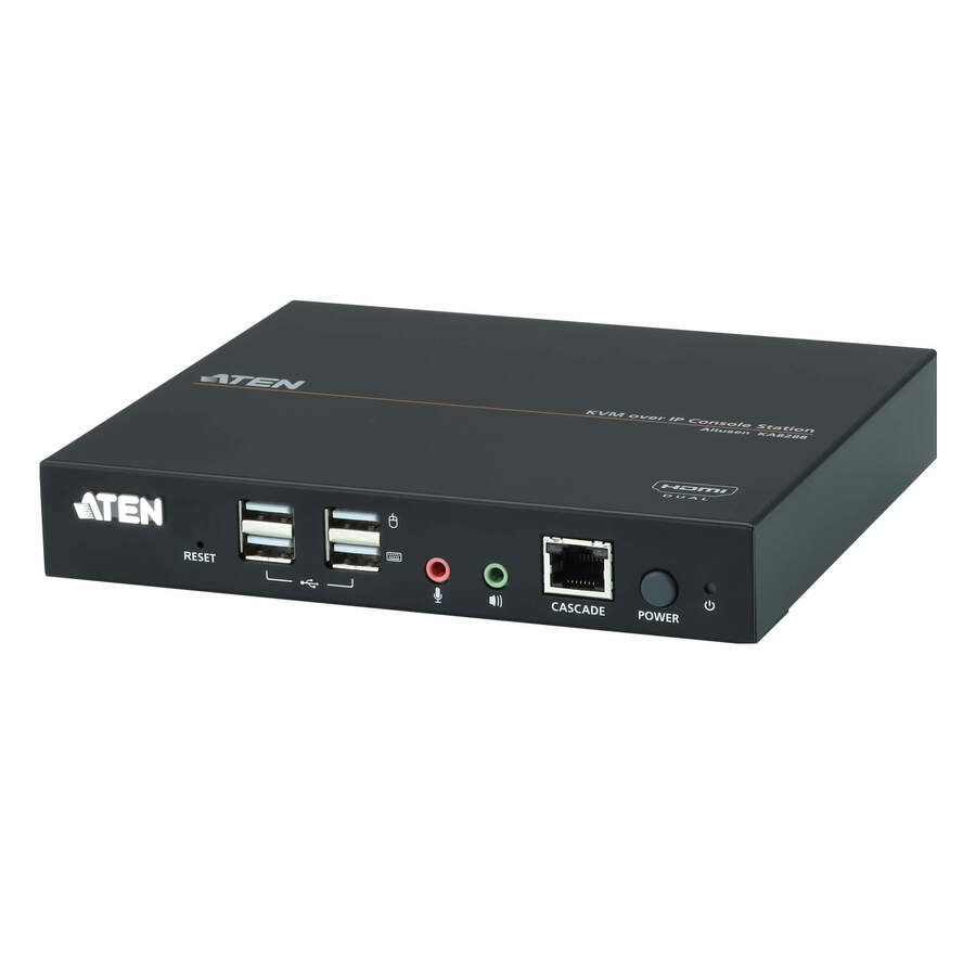 ATEN Dual HDMI KVM over IP Console Station-TAA Compliant