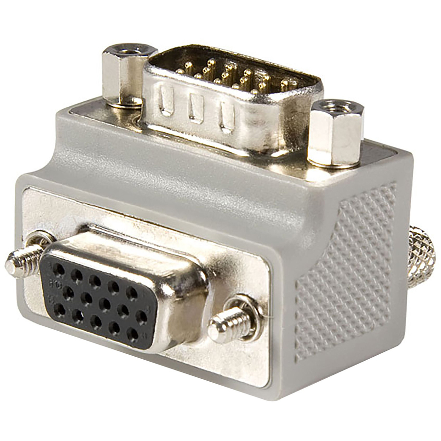 StarTech VGA adapter cable - Type 2 - right angle VGA (m) - VGA (f)