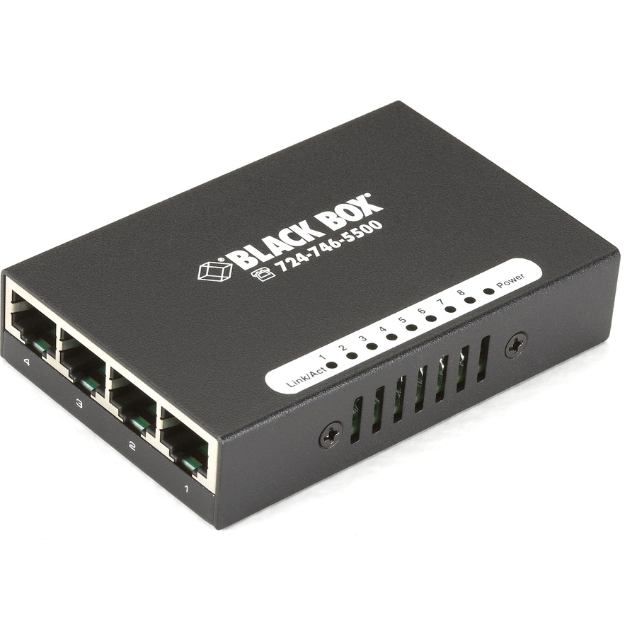 Black Box USB-Powered 10/100 8-Port Switch