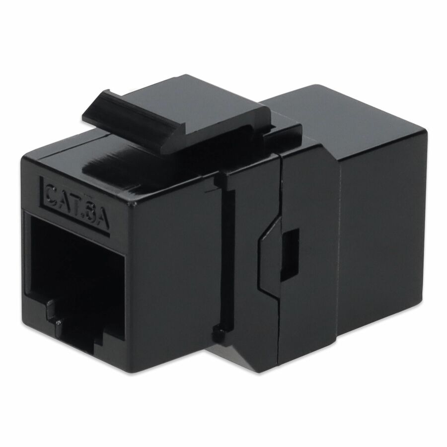 AddOn RJ-45 (Female) to RJ-45 (Female) Black Cat6A UTP Copper Connector