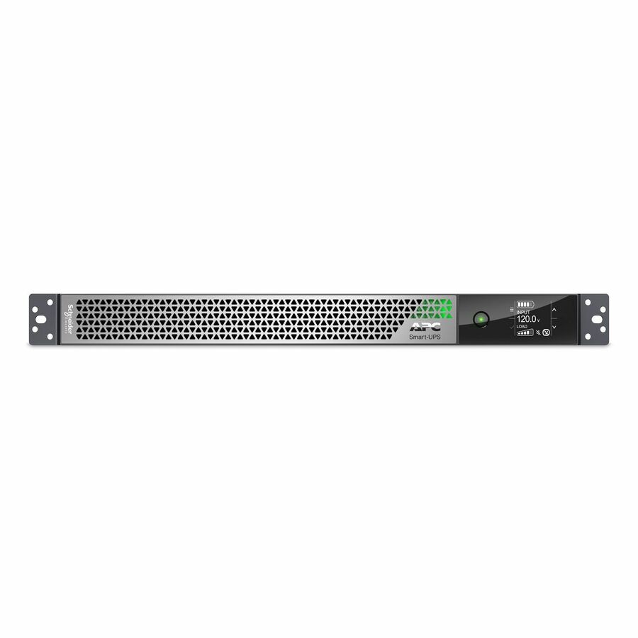 APC Smart-UPS Ultra On-Line, 2200VA, Lithium-ion, Rack/Tower 1U, 120V, 5x 5-20R, 1x L5-20R NEMA outlets, Network Card, Extended runtime, W/rail kit