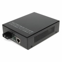 AddOn 10/100/1000Base-TX(RJ-45) to 1000Base-LX(SC) SMF 1310nm 10km POE Media Converter