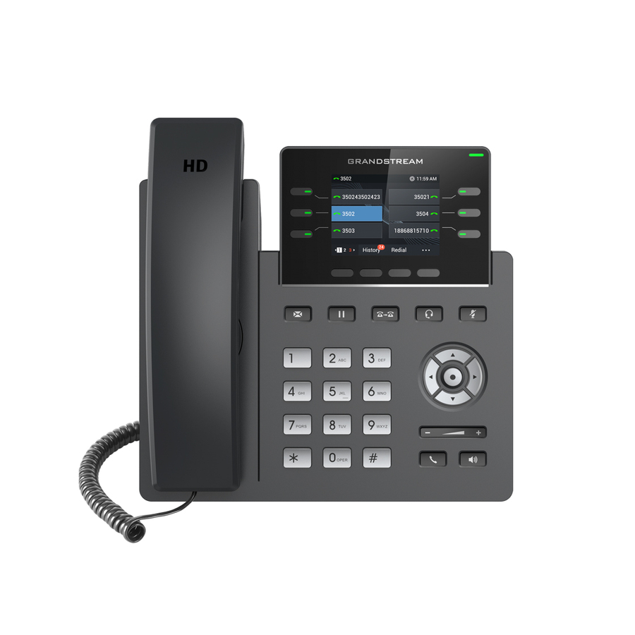 Grandstream IP Phone - Corded - Corded - Desktop