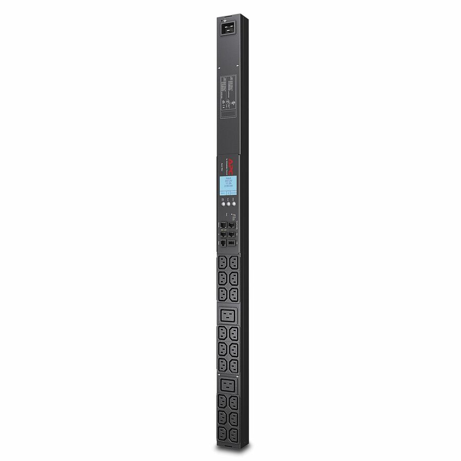 APC NetShelter Metered Rack PDU, 2G, 0U, 20A, 208V, 18 C13 and 2 C19 outlets, L6-20 inlet