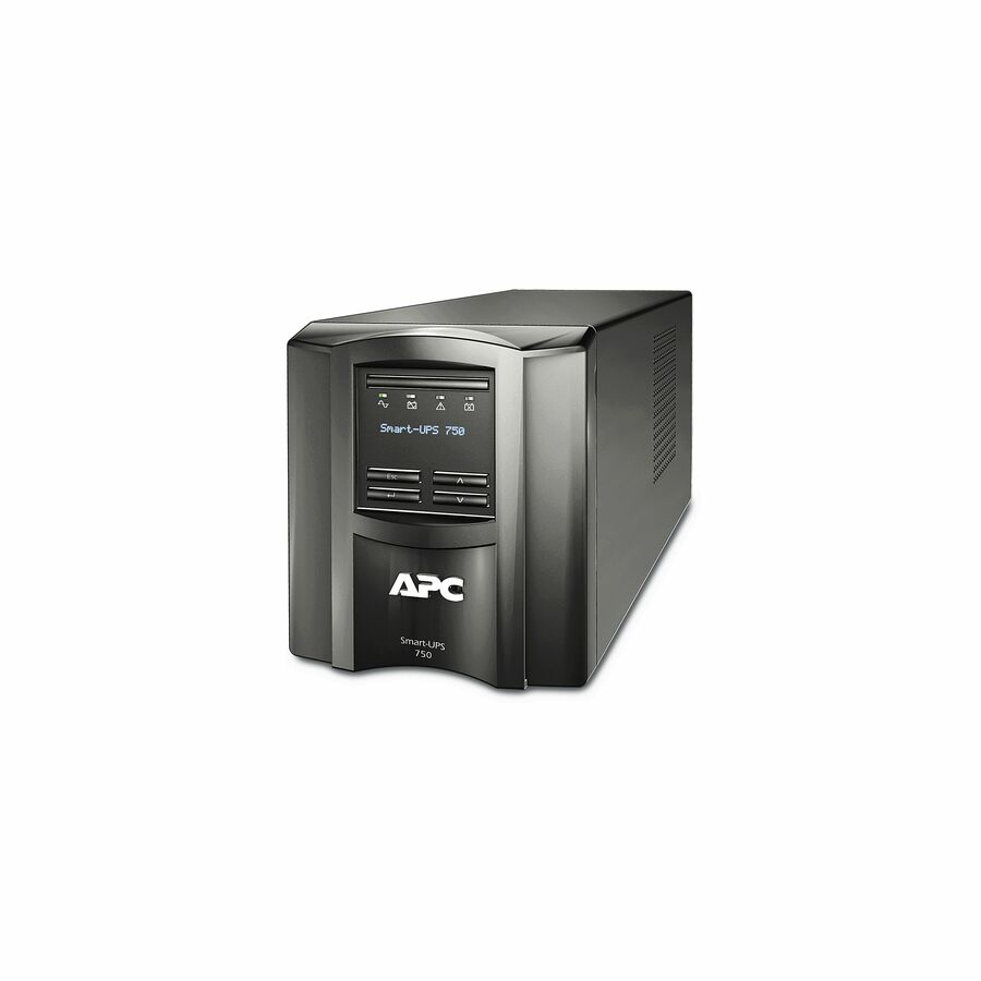 APC Smart-UPS, Line Interactive, 750VA, Tower, 230V, 6x IEC C13 outlets, SmartSlot, AVR, LCD
