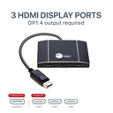 SIIG 8K 1x3 DisplayPort 1.4 to HDMI MST Hub Splitter