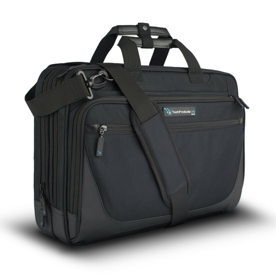 TechProducts360 Tech Brief Carrying Case (Briefcase) for 15.6" Notebook