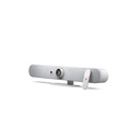 Logitech Rally Bar Mini All-In-One Video Bar for Small to Medium Rooms, White - 3840 x 2160 Video - 120° Angle - 4x Digital Zoom - Microphone - Wireless LAN - Network (RJ-45) - For Computer, Notebook