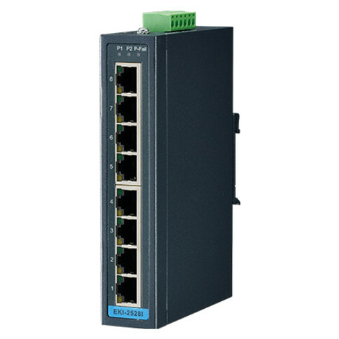 Advantech 8-Port Ethernet Switch w/ Wide Temp