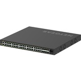 Netgear M4250-40G8XF-PoE+ AV Line Managed Switch - 40 Ports - Manageable - 3 Layer Supported - Modular - 89.20 W Power Consumption - 960 W PoE Budget - Optical Fiber, Twisted Pair - PoE Ports - 1U - Rack-mountable, Table Top - Lifetime Limited Warranty