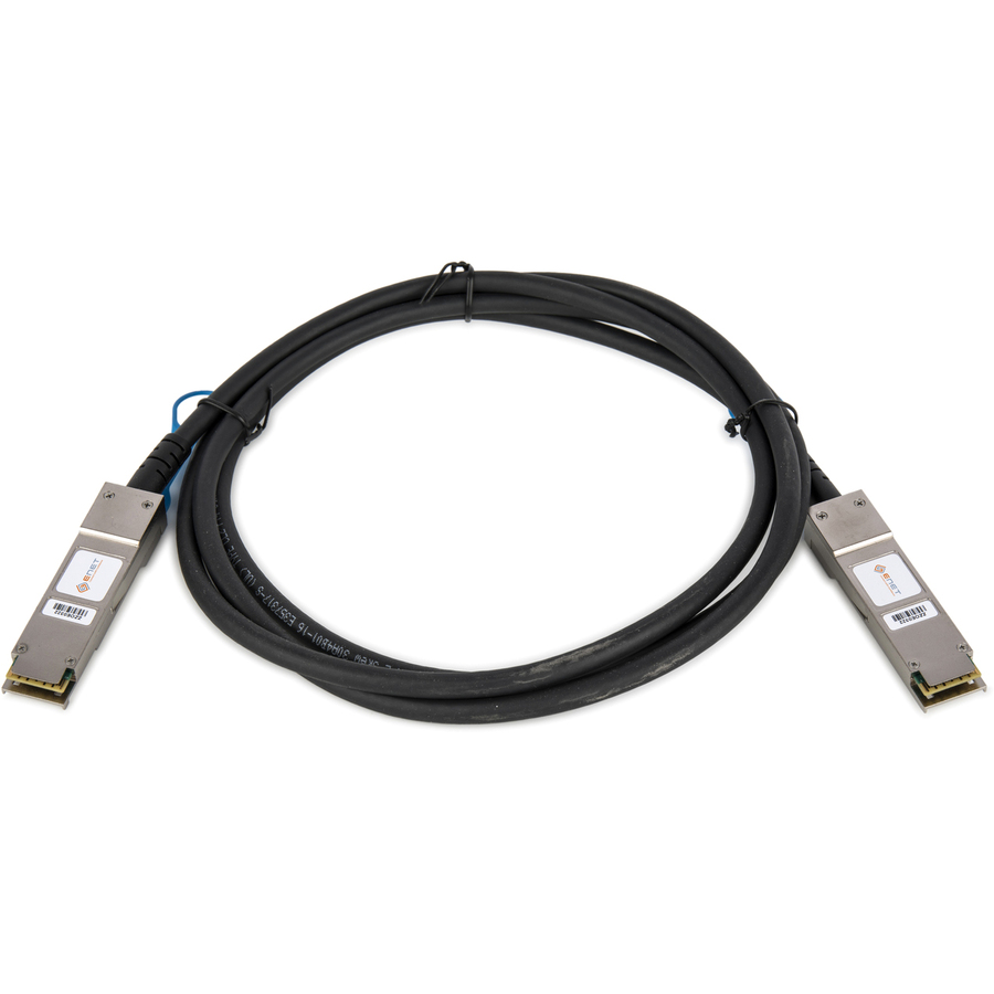 ENET Meraki Compatible MA-CBL-40G-2M TAA Compliant Functionally Identical 40GBASE-CR4 QSFP+ Cable Assembly 1m