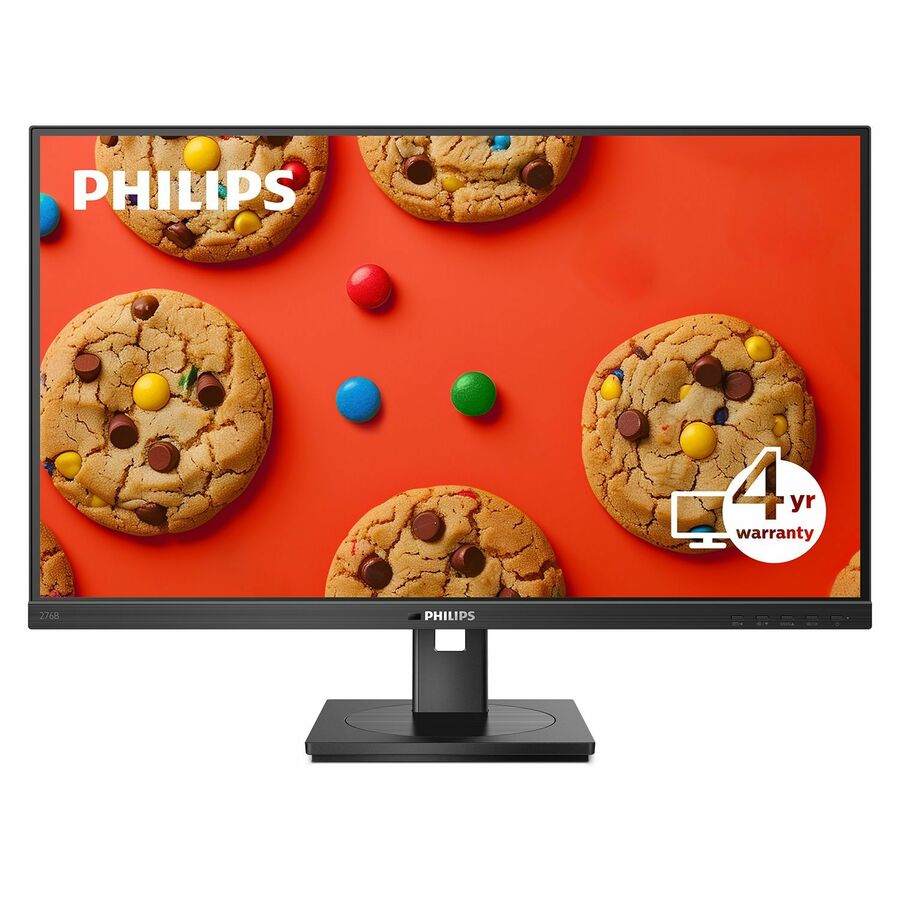 PHILIPS 276B1 - 27 inch Monitor, LED, QHD, USB-C (90W), 2x HDMI, DP,RJ45,USB-Hub, 4 Year Manufacturer Warranty - 27"
