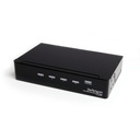 StarTech HDMI Splitter 1 In 4 Out - 1080p - 4 Port -Mounting Brackets - 1.3 Audio - HDMI Multi Port - HDMI Audio Splitter, TAA