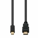 AddOn 6ft Mini-DisplayPort (Male) to HDMI (Male) Black Cable, 4K 30Hz