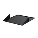 StarTech.com 2U 19" 2-Post Network Rack Shelf 20in Deep Center Mount Cantilever Tray Rackmount for AV/Data Equipment 75lb Capacity - 2U 19in 2 Post network rack shelf/rackmount cantilever tray 20 in deep - Centre Mount - Universal fit in EIA 30 data/AV racks - w/mounting HW - Heavy-duty - Easy to install Durable SPCC commercial cold-rolled steel 75lb capacity Lifetime warranty