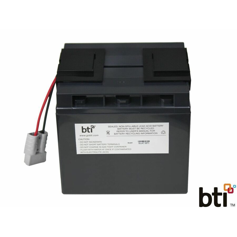 BTI RBC7-SLA7-BTI SEALED LEAD ACID BATTERY FOR APC - 2yr Warranty - BP1400, BP1400I, BP1400X116, CURK7X, DLA1500, SMT1500, SMT1500C, SMT1500I