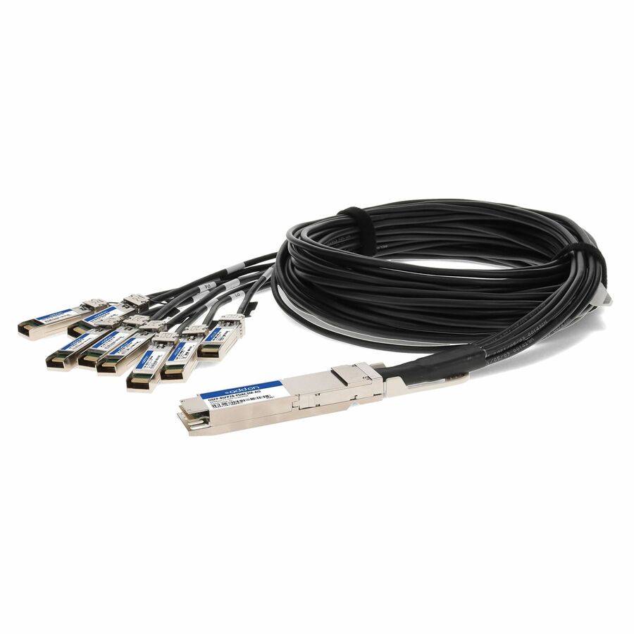 AddOn MSA and TAA Compliant 200GBase-CU OSFP to 8xSFP28 Direct Attach Cable (Passive Twinax, 3m)