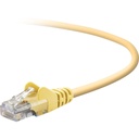 Belkin Cat. 5E Patch Cable - RJ-45 Male - RJ-45 Male - 25ft - Yellow