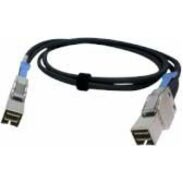 QNAP Mini-SAS HD Data Transfer Cable - 3.28 ft Mini-SAS HD Data Transfer Cable - First End: 4 x 36-pin Mini SAS HD (SFF-8644) - male - Second End: 4 x 36-pin Mini SAS HD (SFF-8644) - male
