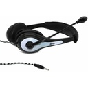 AVID Education AE-36 Headset with Noise Cancelling Microphone and 3.5mm Plug, White