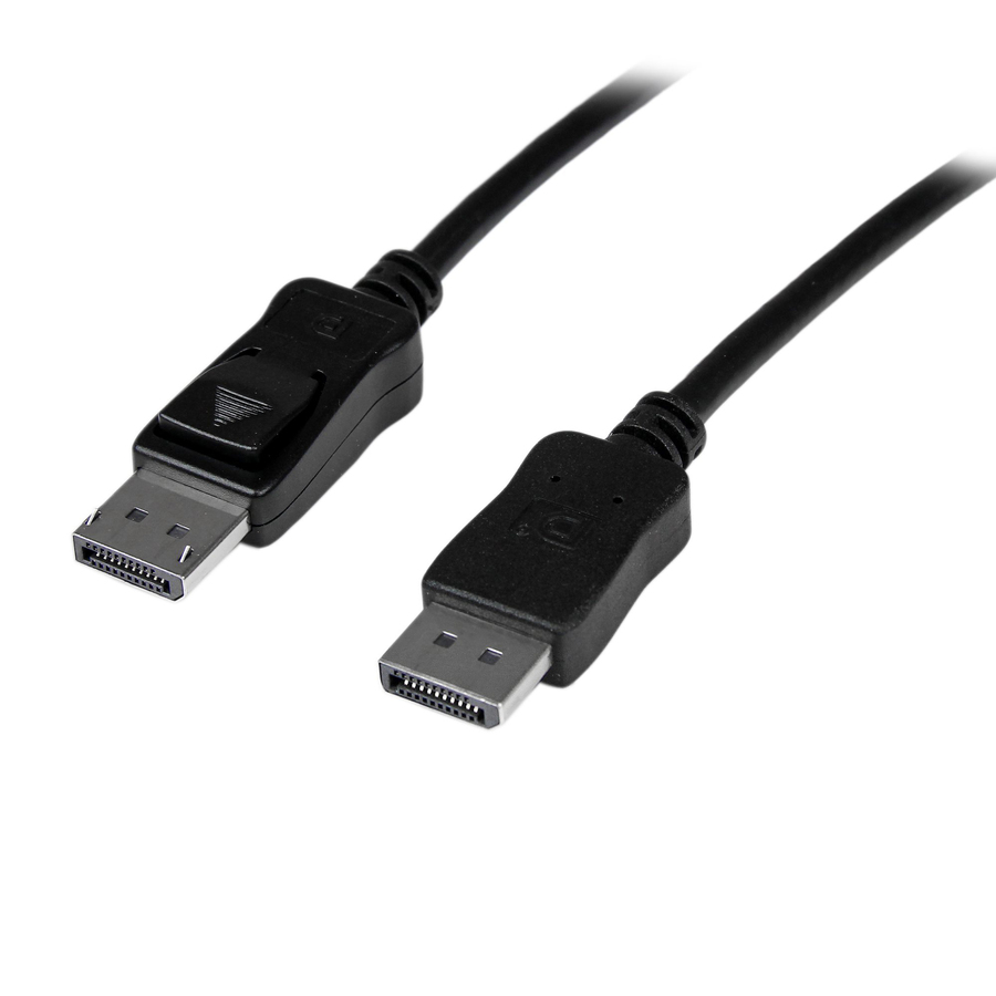 StarTech 32ft (10m) Active DisplayPort Cable, 4K UHD DisplayPort Cable, Long DP Cable/Cord for Projector/Monitor, w/ Latches