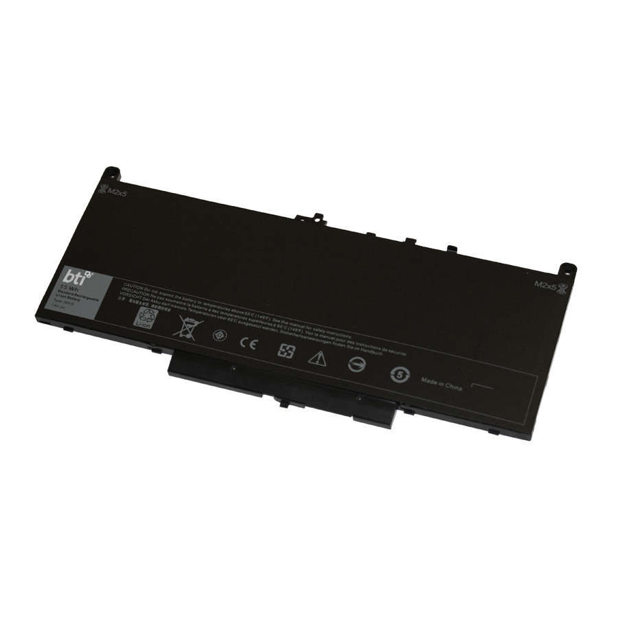 BTI 451-BBSY-BTI 7.6V 54WHR LI-ION BATTERY 1W2Y2, 451-BBSY, MC34Y, 242WD, 5F08V, R1V85, 451-BBSU, GG4FM, WYWJ2, 451-BBSX, J60J5 LATITUDE E7270, E7470