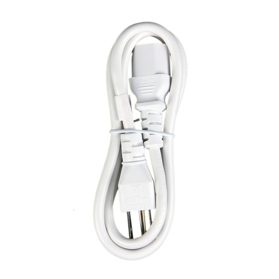 Rocstor 3ft Computer Power Cord NEMA5-15P to C13