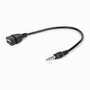 Rocstor USB-A (Male) To 3.5mm Audio Headphone Jack (Female) Adapter