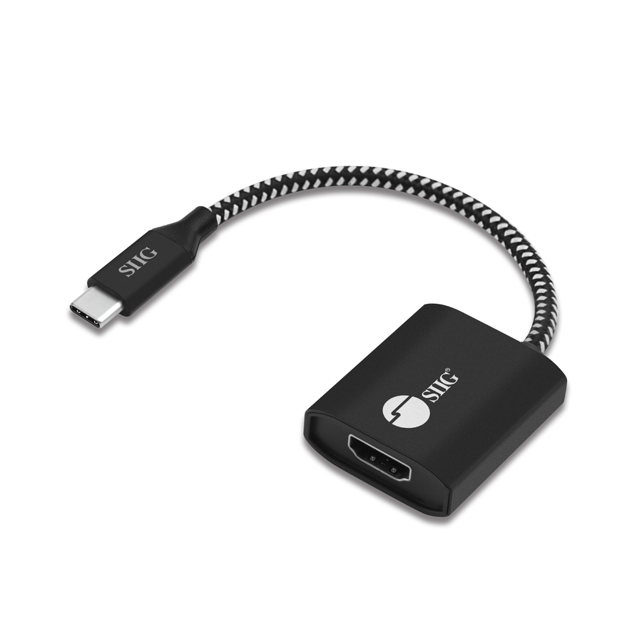 SIIG USB Type-C to HDMI Video Cable Adapter with PD Charging