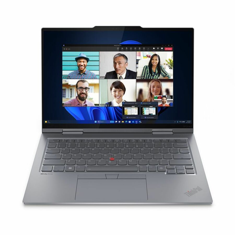 Lenovo ThinkPad X1 Gen 9 21KE006BUS 14" Touchscreen Convertible 2 in 1 Notebook - WUXGA - 60 Hz - Intel Core Ultra 7 165U - vPro Technology - Intel Evo Platform - 32 GB - 512 GB SSD - English Keyboard - Gray