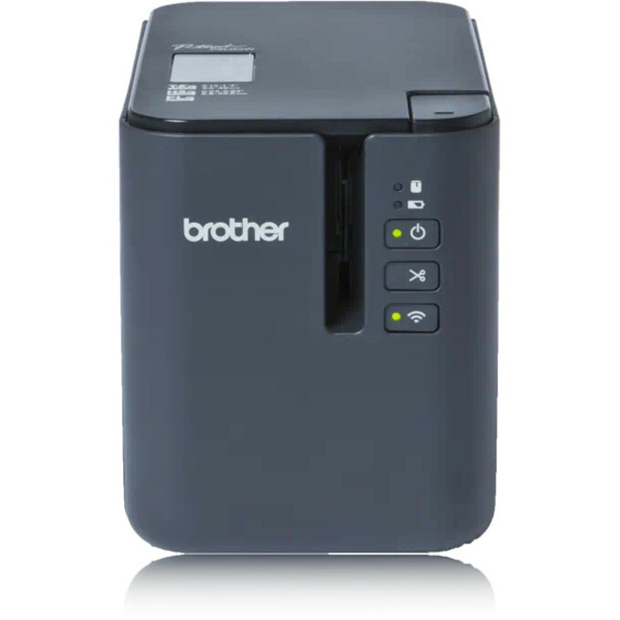P-touch PT-P900Wc Desktop Thermal Transfer Printer - Monochrome - Label Print - USB - Serial - Wireless LAN - With Cutter