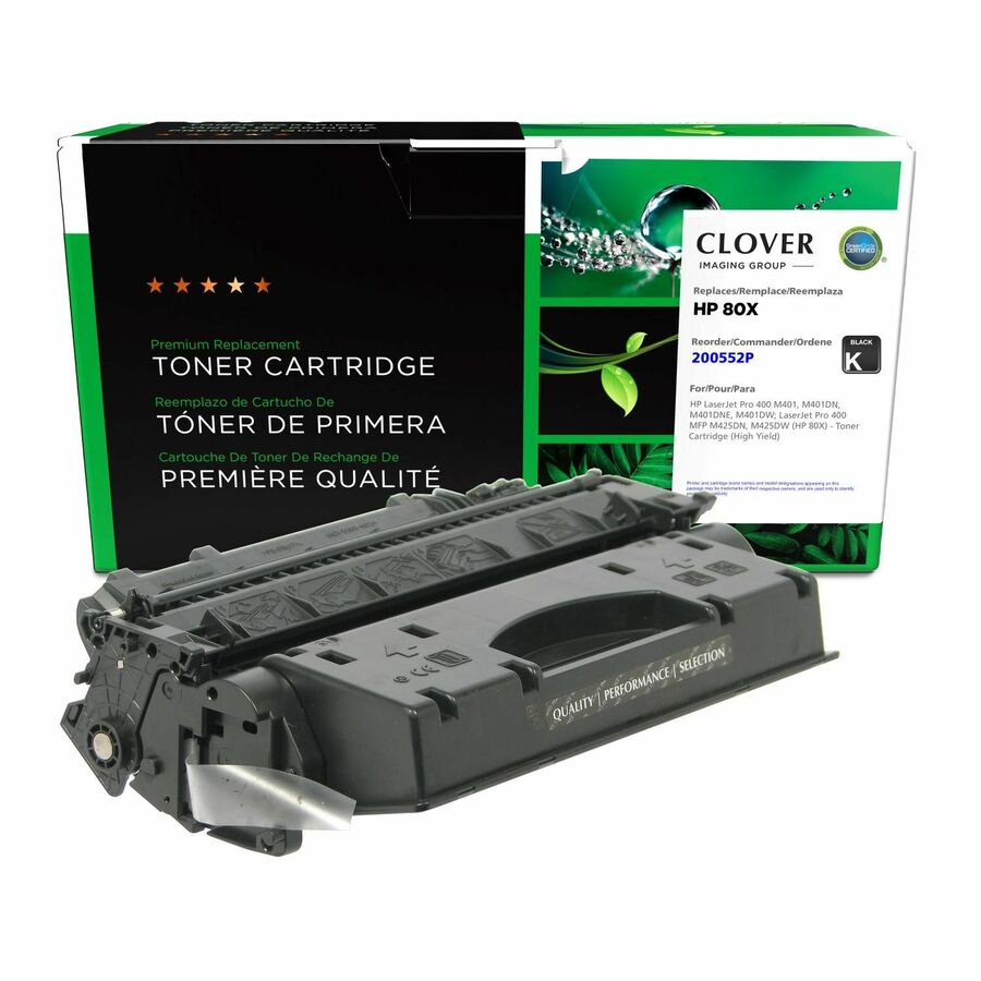CIG Remanufactured High Yield Laser Toner Cartridge 80X (CF280X) - Black - 1 Each