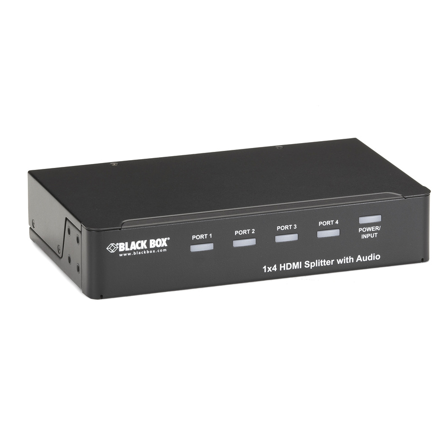 Black Box 1 x 4 HDMI Splitter with Audio