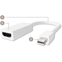 Belkin Mini Displayport to HDMI Adapter, M/F, 1080p