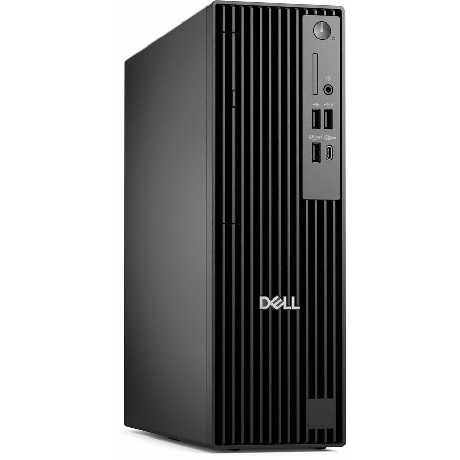 Dell Pro Slim Plus QBS1250 Desktop Computer - Intel Core Ultra 7 265 - 32 GB - 512 GB SSD - Slim PC - Standard Black