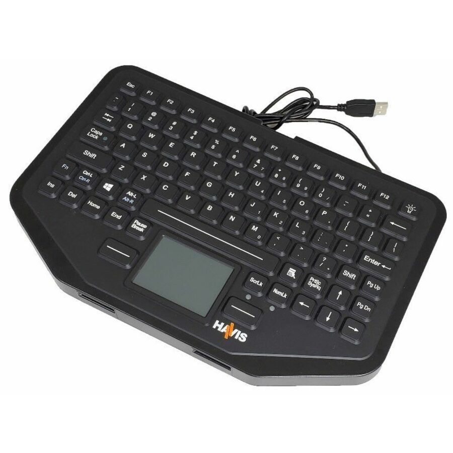 Havis Rugged Keyboard With Integrated Touchpad