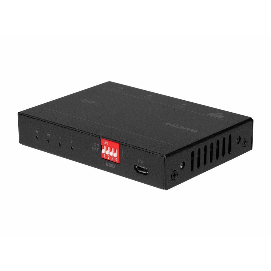 Monoprice Blackbird 4K60 Pro 1x2 Ultra Slim Video Splitter with HDMI, Supports HDR, 18Gbps