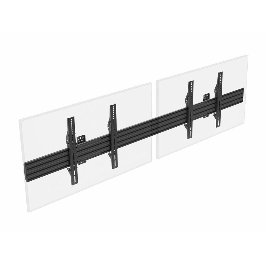 Monoprice Commercial 39661 Wall Mount for Display, Menu Board, TV, LED Display - Black - Landscape/Portrait