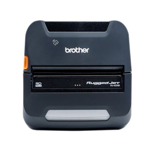 Brother RuggedJet RJ4230B Direct Thermal Printer - Monochrome - Portable - Label/Receipt Print