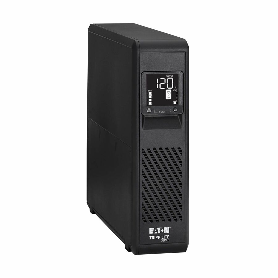 Eaton Tripp Lite Series 1000VA 750W 120V Line-Interactive Pure Sine Wave Cloud-Connected UPS with Remote Monitoring - 10 NEMA 5-15R Outlets (Surge and Battery Backup), LCD, 5-15P Plug, Tower