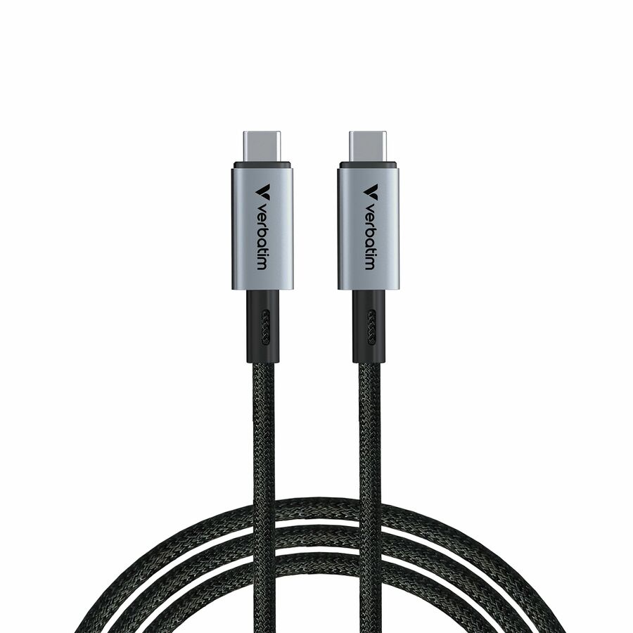 Verbatim Sync & Charge 240W USB4 Cable - Black